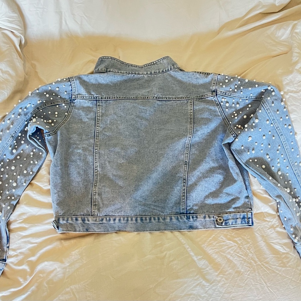 Studded Denim Jacket - Picture 2 of 4